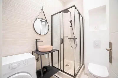 Salle de bains dans l'établissement Diamond Apartment