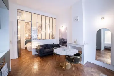 Un ou plusieurs lits dans un hébergement de l'établissement Diamond Apartment