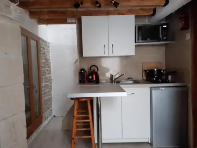 Cuisine ou kitchenette dans l'établissement Garden Annexe 2