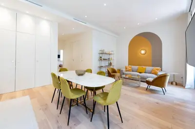 Coin salon dans l'établissement Luxury Apartment - Heart of Cannes - Rue d'Antibes