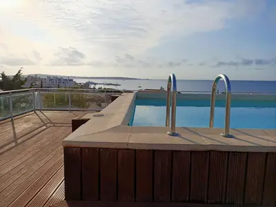 Piscine de l'établissement Résidence L'Iliade Appartement à 5 mn des plages Vue mer Parking gratuit ou située à proximité