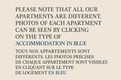 Plan de l'établissement Agence des Résidences - Appartements privés du 45 CROISETTE - Superieur