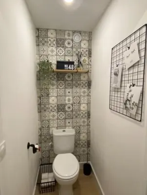 Salle de bains dans l'établissement Super T2 Rénové Aperçu Mer Toutes Commodités