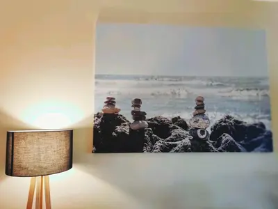 Plan de l'établissement Grand Studio Azur avec terrasse - Vieil Antibes