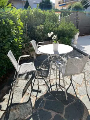 Terrasse ou espace extérieur de l'établissement Cap d Antibes, Salis beach , 2 bedrooms , free parking