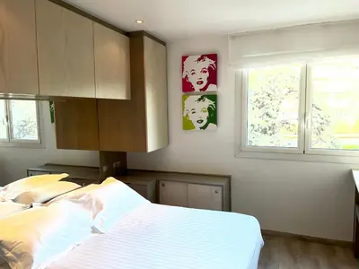 Un ou plusieurs lits dans un hébergement de l'établissement Chambre idéalement située à 50m de la Croisette