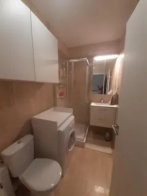 Salle de bains dans l'établissement IDEAL POUR COUPLE
