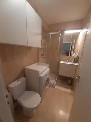 Salle de bains dans l'établissement IDEAL POUR COUPLE
