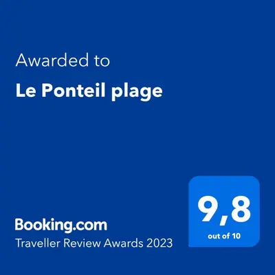 Certificat, récompense, panneau ou autre document affiché dans l'établissement Le Ponteil plage