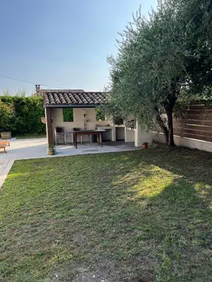 Jardin de l'établissement Les Villas du Parc