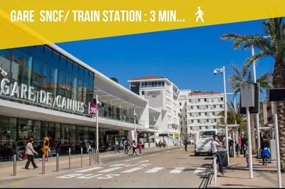 Clients de l'établissement MIPIM Dispo Perle Rare Croisette A côté de l Hôtel Carlton Centre Croisette 5mn du Palais 4P Plage 1Mn