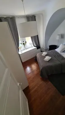 Un ou plusieurs lits dans un hébergement de l'établissement Maison de ville à Cannes à 450 mètres de la Croisette