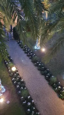 Jardin de l'établissement jardins croisette PRES CROISETTE