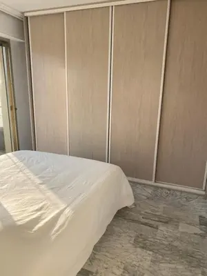 Un ou plusieurs lits dans un hébergement de l'établissement JUAN LES PINS PINEDE TERRASSE