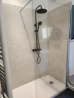 Salle de bains dans l'établissement Superbe Appartement 2p avec place de parking