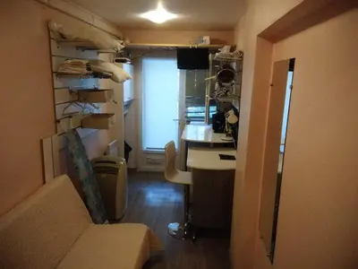 Cuisine ou kitchenette dans l'établissement Studette Cannes centre