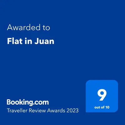 Certificat, récompense, panneau ou autre document affiché dans l'établissement Flat in Juan