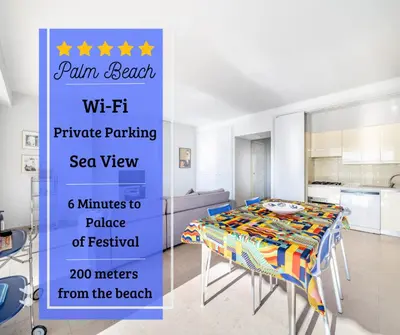 Plan de l'établissement Palm beach- Free Wifi- Parking- Sea View