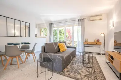 Coin salon dans l'établissement Le Smile by Winsome Destination