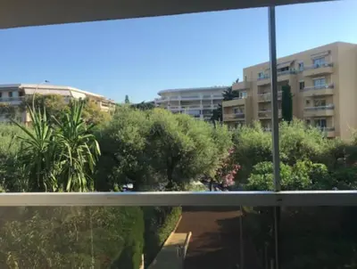 Balcon ou terrasse dans l'établissement Studio Résidence Le Tanit
