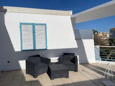 Balcon ou terrasse dans l'établissement Chez Fabio