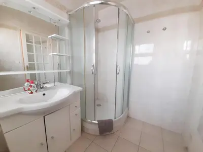 Salle de bains dans l'établissement Palais des Iles