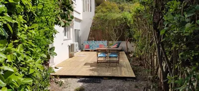 Jardin de l'établissement Jardin Secret idéal congres et vacances LIVE IN CANNES