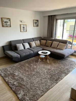 Coin salon dans l'établissement Top-of-range appartment of 90m2 & 20m2 of sunny terrace, 2min from sea
