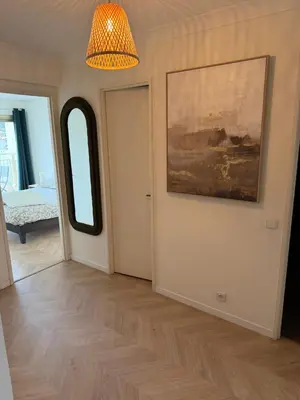 Plan de l'établissement Modern 60m2 apartment with 2 balconies, at 50 meters from sea