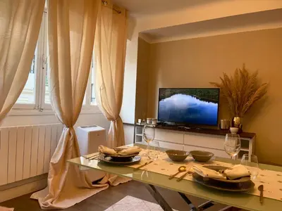 Télévision ou salle de divertissement dans l'établissement Studio Ipanema