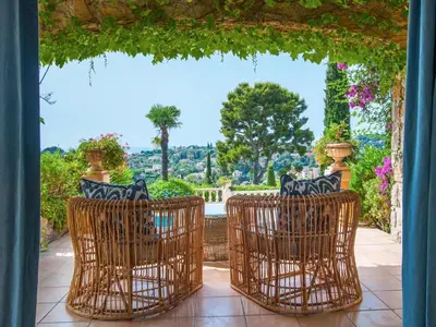 Jardin de l'établissement Sea View Villa with Pool