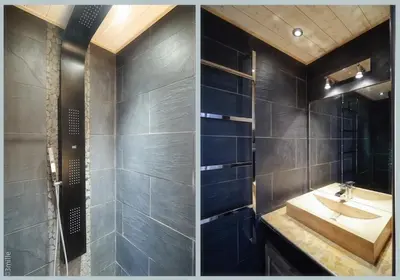 Salle de bains dans l'établissement Superbe appartement vue dégagée sur des jardins