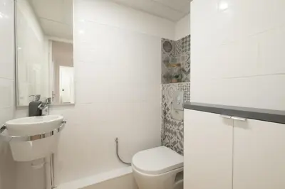 Salle de bains dans l'établissement Idéal famille Appartement tout confort dans résidence avec piscine !