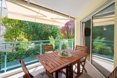 Balcon ou terrasse dans l'établissement Novaä