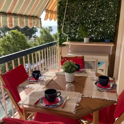 VUE SUR MER - Magnifique appartement tout confort - Terrasse et parking privé