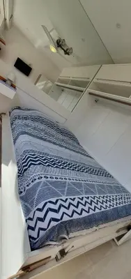 Un ou plusieurs lits dans un hébergement de l'établissement Studio confort ensoleillé - FAME Marina baie des Anges
