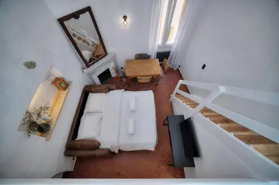 Un ou plusieurs lits dans un hébergement de l'établissement IMMOGROOM - Cosy - Duplex Rénové - Proche des plages