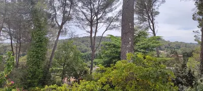 Paysage naturel près de la villa