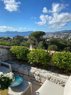 Paysage naturel près de la villa