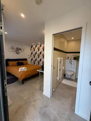 Salle de bains dans l'établissement Villa Elimia piscine privée & chauffée