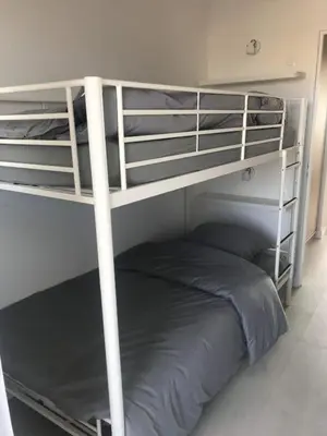 Un ou plusieurs lits dans un hébergement de l'établissement #902 MARINA RIVIERA BAY - Marina Baie des Anges