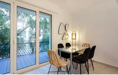 Plan de l'établissement Appart 2 pièces Cannes Croisette-Martinez
