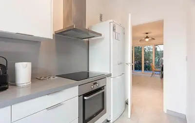 Cuisine ou kitchenette dans l'établissement Appart 2 pièces Cannes Croisette-Martinez