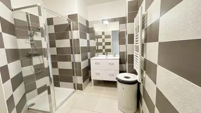 Salle de bains dans l'établissement Sérénité