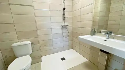 Salle de bains dans l'établissement Sérénité