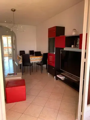 Cuisine ou kitchenette dans l'établissement Appartement vue mer très proche de la plage et des commerces