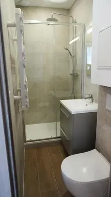 Salle de bains dans l'établissement Proche Carlton & Croisette, Appartement 203 - Palmazur Vacances