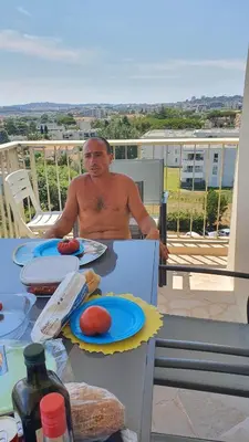 Balcon ou terrasse dans l'établissement LUXURY APPARTEMENT Vue MER PANORAMIQUE