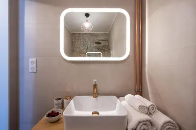 Salle de bains dans l'établissement Tredici- Appartment