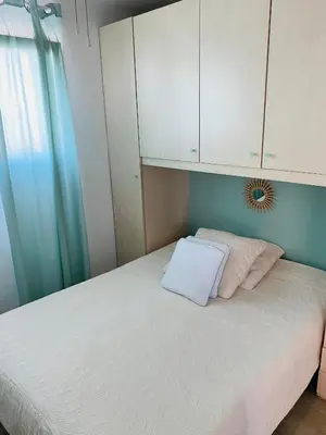 Un ou plusieurs lits dans un hébergement de l'établissement Nid douillet sur la Côte d'Azur